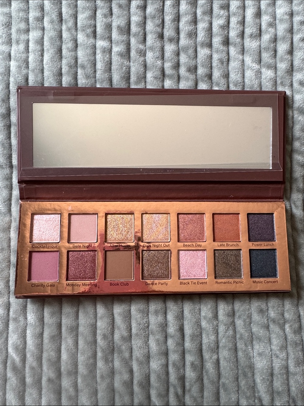 NIB Mally  Eyeshadow Palette - Best Dressed Lids